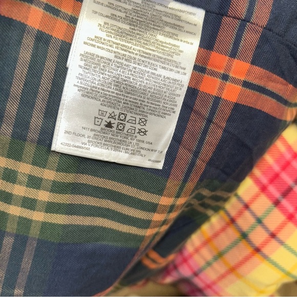 Men Brooks Brothers Paddock Diamond Quilted walking coat NavySize XXL 2X - Picture 7 of 9